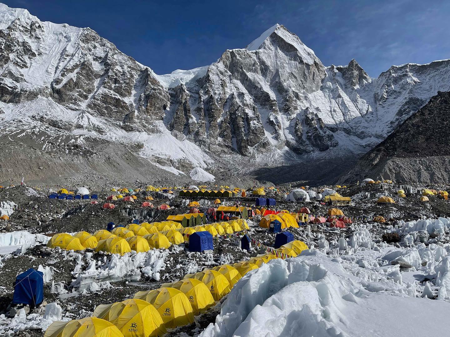 Sleep at Everest Base Camp